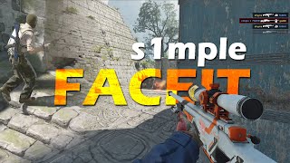 s1mple vs FACEIT CS2 Fragmovie [upl. by Bess107]