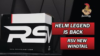 UNBOXING  HELM BARU DARI RSV HELMET  RSV NEW WINDTAIL [upl. by Zennie]