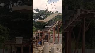 Precast staircase precast shorts viralvideo [upl. by Nodnal851]