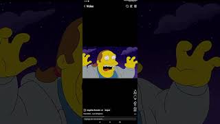 los Simpson la casita del horror 🌎👹facebook faceb viralvideo youtubeshorts [upl. by Tegdig172]