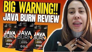 JAVA BURN  ⚠️☕BIG WARNING☕⚠️  Java Burn Review  Java Burn Reviews  Java Burn Coffee 2024 [upl. by Cinamod34]