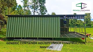 Ongoing  Generic Container House Nanyuki [upl. by Ecnatsnoc]