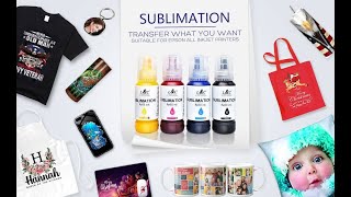 Refill Sublimation Ink for Epson Ecotank [upl. by Aznofla]