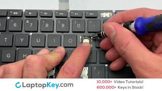 Keyboard Key Repair Guide  HP Notebook 17BS  Install Repair Fix 17TBS 17AK 15RA 17BR [upl. by Garrot]