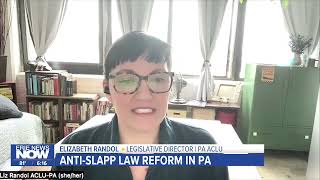 AntiSLAPP Law Reform in Pennsylvania [upl. by Aener]