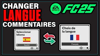 Comment changer de LANGUE dans EA FC 25 ✅ Également COMMENTAIRE [upl. by Uriah]