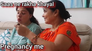 Saas bani maa♥️Sambhavna ka rakha khyal💖Sambhavna seth entertainment sambhavna seth new vlog [upl. by Harhay]