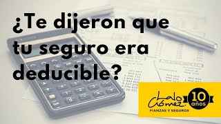 ¿Te dijeron que tu seguro era deducible de impuestos 👨🏻‍💻🧑🏼‍💻💸 [upl. by Abbi494]