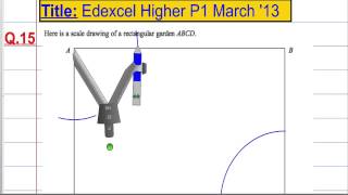 Edexcel Higher P1 March 2013 Q15 [upl. by Eanahs246]