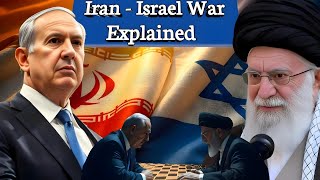 Israel iran War Explained  conflict of nations world war 3 [upl. by Zetra739]