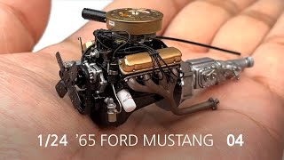 FORD MUSTANG FASTBACK 124 REVELL  part 04 [upl. by Goar279]