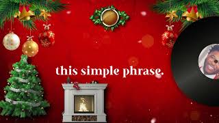 Jovonta Patton  The Christmas Song Official Lyric Video [upl. by Siwel]