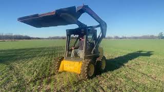 New Holland LS160 Skid Steer Loader [upl. by Aerdnas]