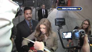 Amy Adams Greets Fans at Jimmy Kimmel Live [upl. by Beryl]