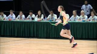 Emily Edmunds World Rope Skipping Champion 2012 [upl. by Garrot532]