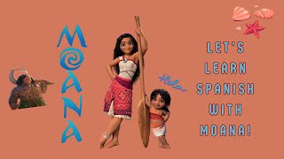 Moana 2 Characters Teach You Spanish Words [upl. by Ahsenhoj]