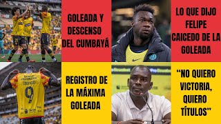 MAXIMA GOLEADA HISTÓRICA DEL ÍDOLO DEL ECUADOR  CASTILLO Y SUS PALABRAS POSTPARTIDO amp MÁS [upl. by Neryt514]