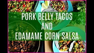 Pork Belly Tacos  In The Kitch with Momma Cuisine  Momma Cuisine TV [upl. by Feetal]