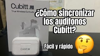 COMO SINCRONIZAR AUDIFONOS BLUETOOTH CUBITT✅ [upl. by Ramoh237]