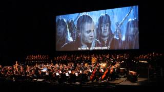 Ciné concert  Le Seigneur des anneaux quotles Deux Toursquot  La Bataille du gouffre de Helm [upl. by Eimor631]