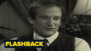 Robin Williams Unpredictable Interviews  Flashback  NBC News [upl. by Crellen]