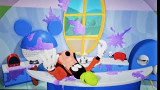 Goofy falls into the Gooey Goo Multilanguage  22 version [upl. by Ecyac]