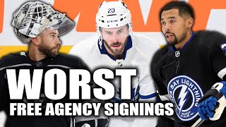 Top 5 Worst Signings of NHL Free Agency 2024 Day 1 [upl. by Nada]