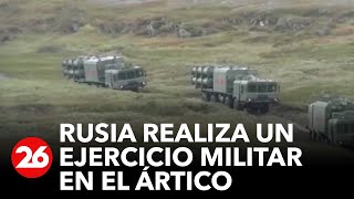 Simulacro en el Ártico fuerzas navales y aéreas rusas realizan simulacros bélicos a gran escala [upl. by Darius]