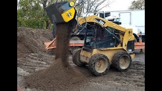 best way to screen wet soil with a skid steer [upl. by Oironoh]