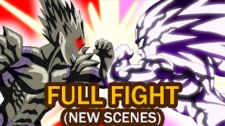 GAROU VS BOROS FULL FIGHT  Fan Animation  Opm [upl. by Trebeh]