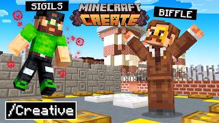 Getting a CREATIVE CHARM in Minecraft Create [upl. by Kubetz]