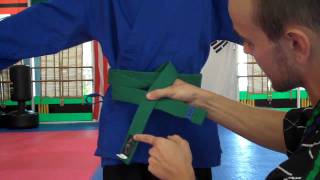 How to Tie a Students Taekwondo Belt A Guide for Parents and Instructors [upl. by Clarissa]