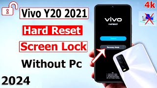 Vivo Y20 2021Restart Problem Not Working ✅ Vivo V2043Screen Lock Bypass Remove Pattern Lock 2024 [upl. by Hube]