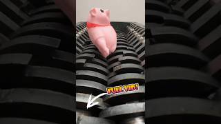 Stress PIG VS Shredder shredded shredder shred shredding satisfying machine diy [upl. by Sue]