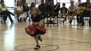 Destiny Toe Tapping Davis doing the Red River Jig w The Asham Stompers [upl. by Cosma274]