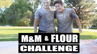 MampM FLOUR CHALLENGE feat Gabriel Conte  Brennen Taylor [upl. by Margaux473]