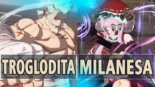 GBVSR🔥Troglodita Soriz Vs Milanesa Narmaya BButterfly🔥 High Level Gameplay [upl. by Lonnard]