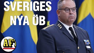 Sveriges nya överbefälhavare ”Mycket hedrad och ödmjuk” [upl. by Iden]