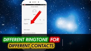 Set Different Ringtone for Different Contacts in OPPO [upl. by Tilla788]