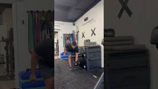 Kickstand RDL Foam Roll Feedback Glute Focused [upl. by Thayer]