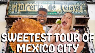 THE MOST UNDERRATED MEXICAN FOOD  DESSERT TOUR MEXICO CITY HISTORIC BAKERY CHURRO amp SWEET SHOPS [upl. by Suzi]