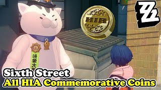 Zenless Zone Zero All HIA Commemorative Coin Locations Sixth Street [upl. by Cherin]