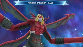 Digimon ReArise  VenomMyotismon Digivolution [upl. by Enedan390]