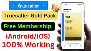 Get Truecaller Premium for FREE  No more spam calls 2024 Truecaller Premium Gold Pack Free [upl. by Nyrhtakyram393]