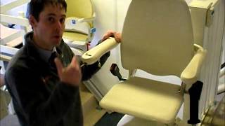 Meditek E120 Straight Stairlift [upl. by Haiasi]