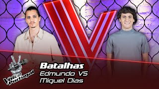 Edmundo VS Miguel Dias  Batalhas  The Voice Portugal [upl. by Neeneg]