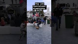 iomtt2024 Castletown showing the other towns how to do it Isle of Man TT races iomtt iomtt2024 [upl. by Hales]