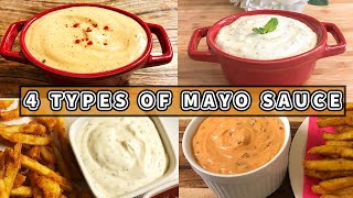 4 Amazing Mayo Dips amp Sauces  Mix It Dip It Love It  Easy DIY Dipping Sauces [upl. by Anirbus350]