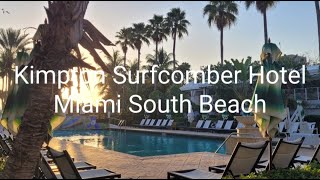 Kimpton Surfcomber Miami South Beach Oceanfront A South Beach Boutique Hotel Updated Video [upl. by Bettencourt]