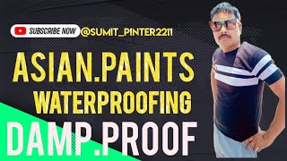 Asian paints waterproofing dampproof sumitpinter2211 asianparents [upl. by Amathiste]